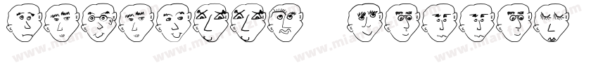 facabook letter face字体转换